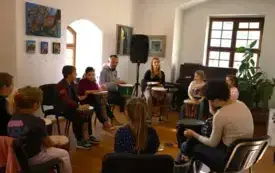 Warsztaty &bdquo;Muzyka z recyklingu&rdquo; 8.11.25 1