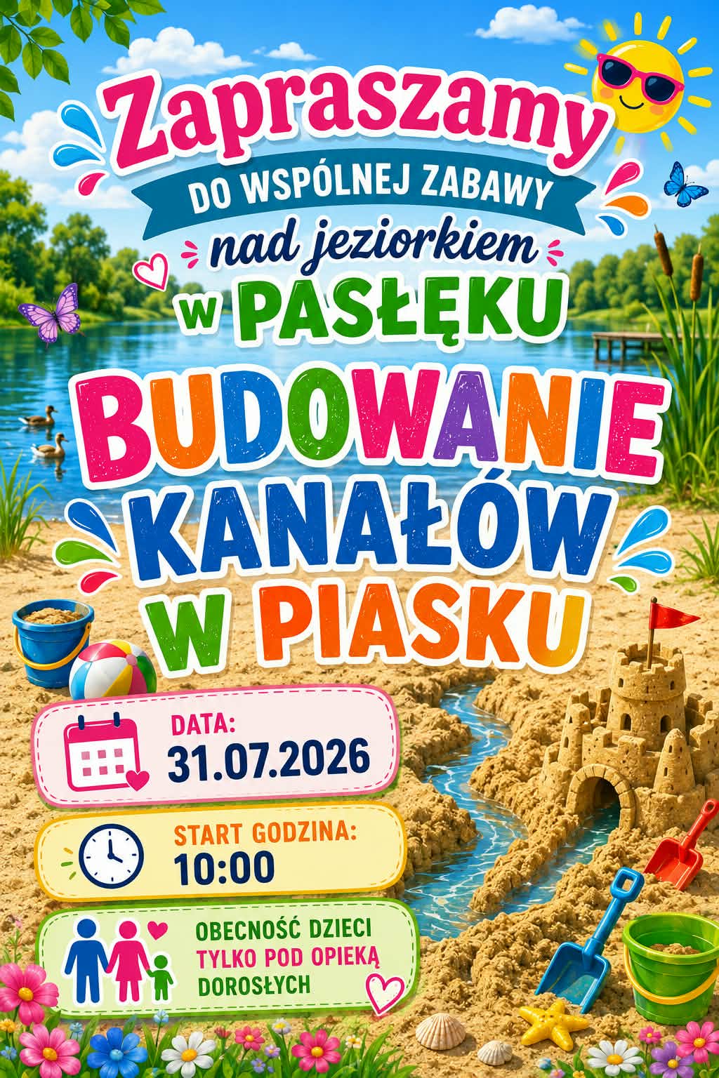 budowanie kanał&oacute;w z&nbsp;piasku