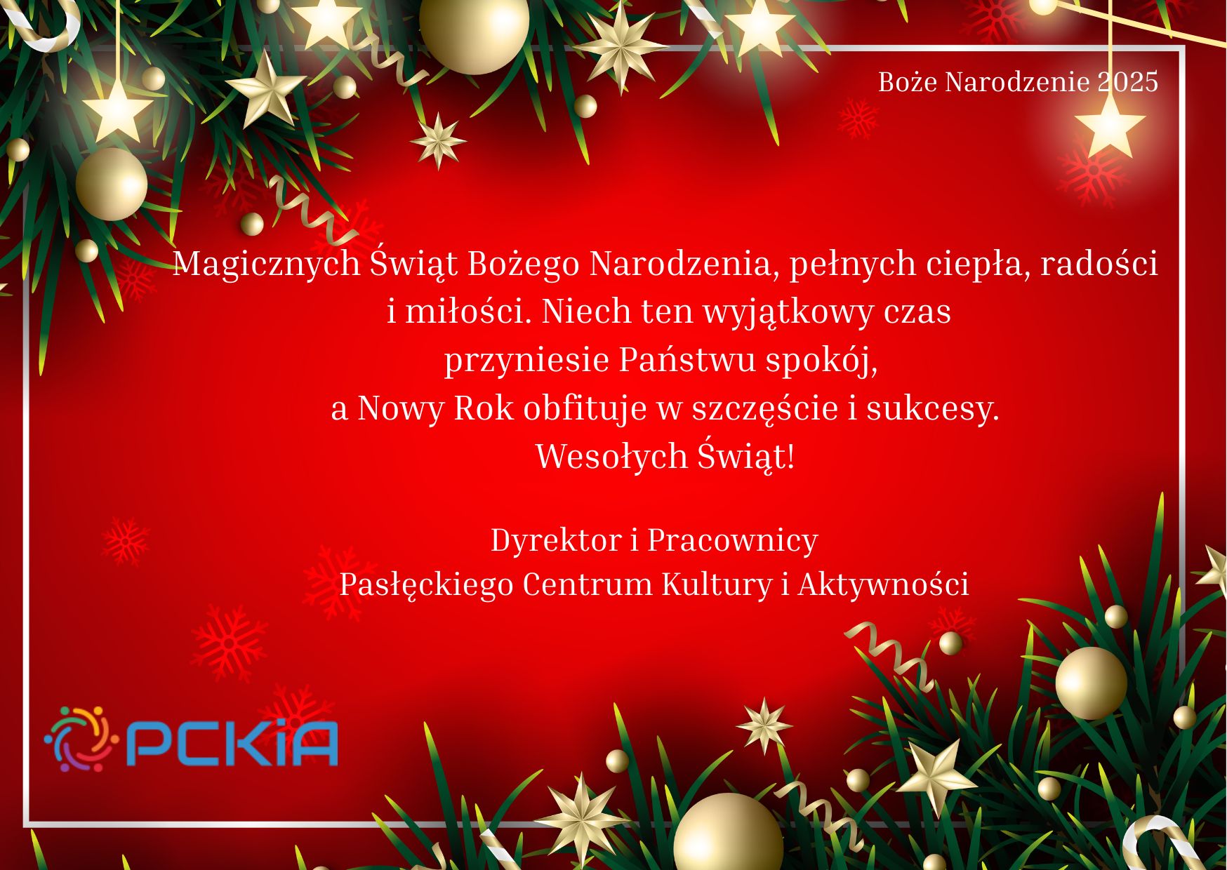 życzenia bożonarodzeniowe