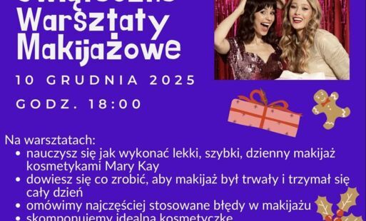 Zdjęcie do Świąteczne warsztaty makijażowe