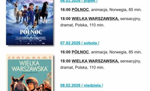 Zdjęcie do KINO ZAMKOWE ZAPRASZA