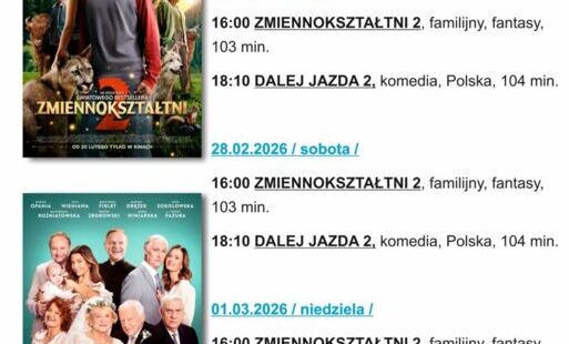Zdjęcie do KINO ZAMKOWE ZAPRASZA
