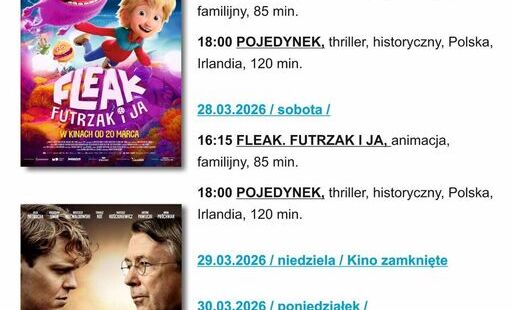 Zdjęcie do KINO ZAMKOWE ZAPRASZA