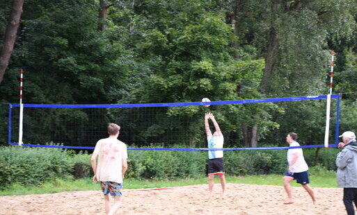Zdjęcie do Turniej Siatk&oacute;wki Plażowej o Puchar Burmistrza Pasłęka
