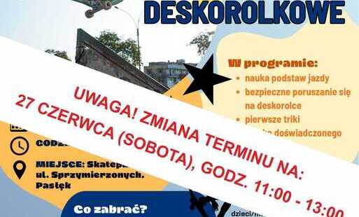 Zdjęcie do Bezpłatne warsztaty deskorolkowe - zmiana terminu