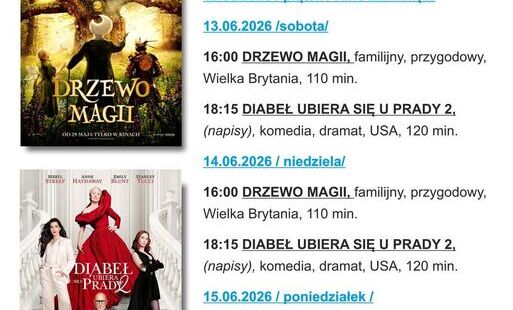 Zdjęcie do Kino Zamkowe zaprasza