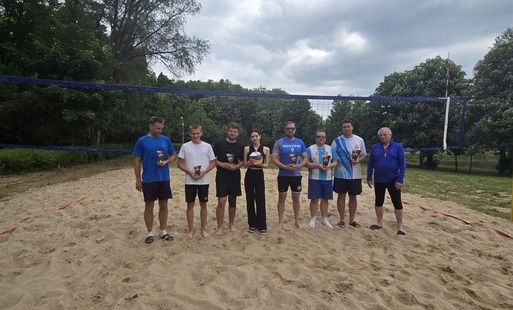 Zdjęcie do Turniej Siatk&oacute;wki Plażowej o Puchar Burmistrza Pasłęka
