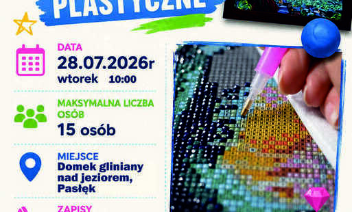 Zdjęcie do Warsztaty kreatywno-plastyczne nad jeziorkiem
