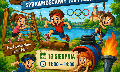 Zdjęcie do Zostań Olimpijczykiem &ndash; sprawnościowy tor przeszk&oacute;d nad jeziorkiem
