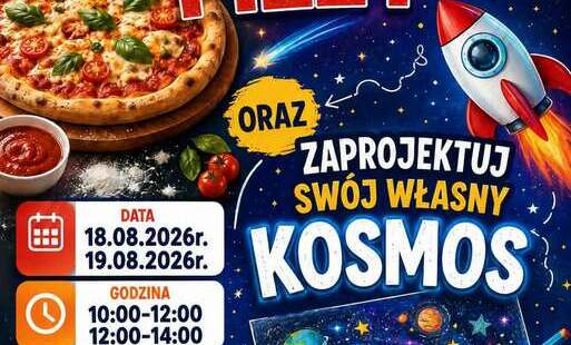 Zdjęcie do Pizza i kosmiczna przygoda nad Jeziorkiem &ndash; zapraszamy na wakacyjne zajęcia!