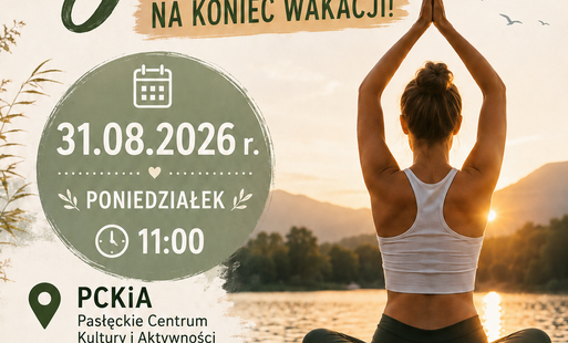 Zdjęcie do Dodatkowe zajęcia jogi na zakończenie wakacji