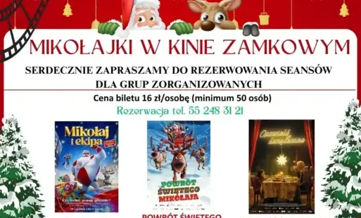 Zdjęcie do Mikołajki w Kinie Zamkowym