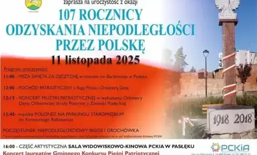 Zdjęcie do Obchody Dnia Niepodległości w Pasłęku
