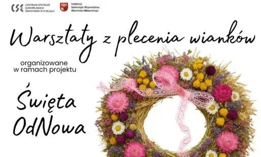 Baner Warsztaty z plecenia wianków